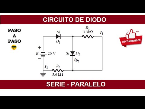 How to solve diode circuits in series and parallel | Electronic circuits