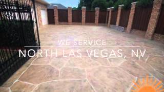 preview picture of video 'North Las Vegas, NV Driveway Refinishing'
