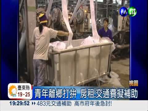 鼓勵離鄉就業 青年補貼擬4月上路