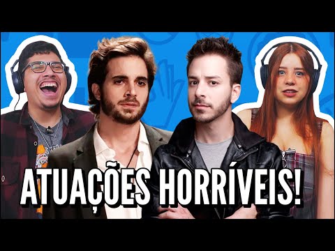 AS PIORES ATUAÇÕES E ATORES DA TV BRASILEIRA - DIGNO DE PENA (JOVENS REAGEM)