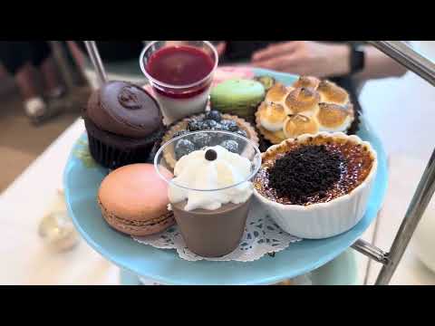 Fancy tea time and waterfront views with my girls! 🫖 🍰 | Lady Camellia - Old Town, Alexandria