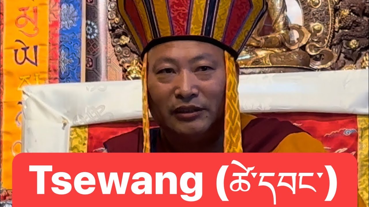 His Holiness the 34th Menri Trizin Rinpochey Tsewang: Ritual Empowerments forLongevity@california23