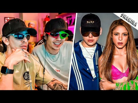 Robleis y Rubius reacccionan a la BZRP Session de Shakira