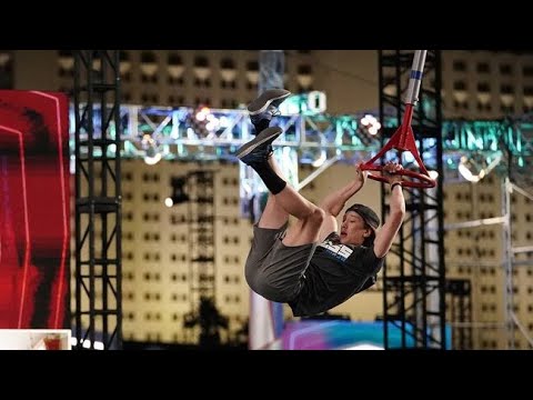Elijah Browning at the American Ninja Warrior 13 Stage 1