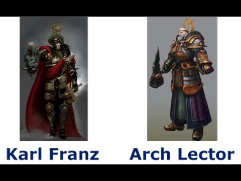 Total War: Warhammer "The Empire" Lord Duel: Karl Franz vs Arch Lector