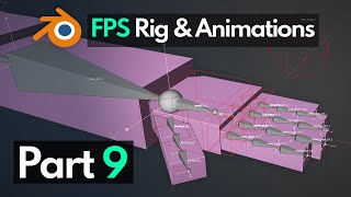 Blender FPS Rigging & Animation Tutorial - Part 9 - Custom Bone Shapes