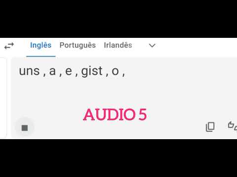 Inglês gothalll (gutural) aula 5