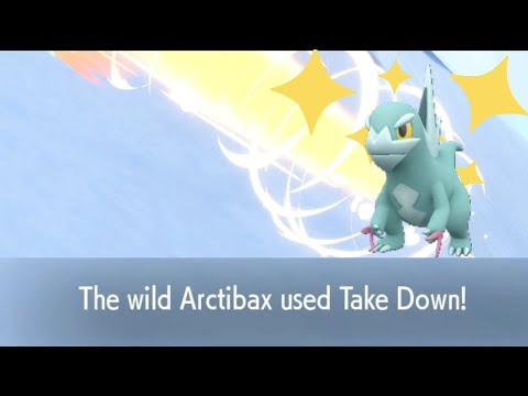 Full odds Shiny Arctibax almost lost | Pokemon scarlet & violet