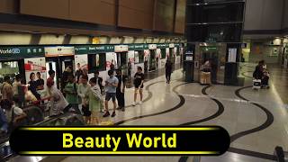 MRT Station Beauty World - Singapore 🇸🇬 - Walkthrough 🚶