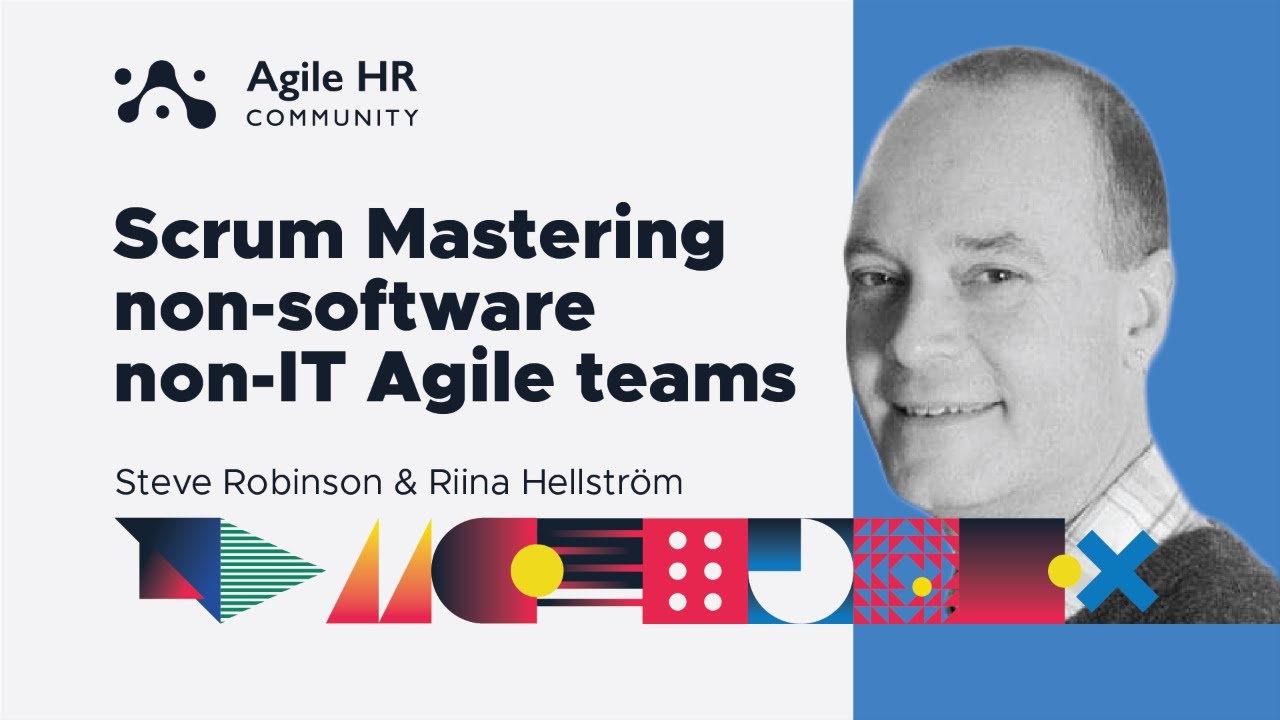 Scrum Mastering for non-IT Agile teams