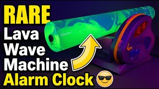 This Rare Lava Wave Machine Is an Alarm Clock 🌊  Gadgetify
