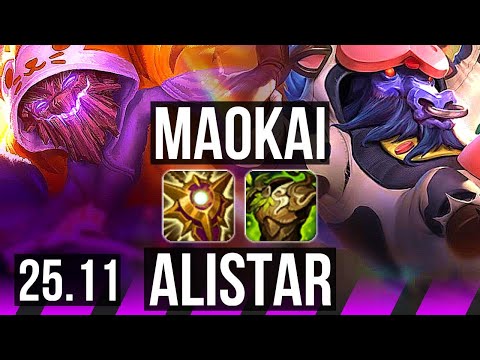 MAOKAI & Senna vs ALISTAR & Sivir (SUP) | BR Challenger | 25.11