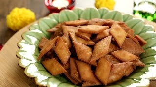 Shakarpara Recipe  Sweet Shakarpare  Shankarpali R