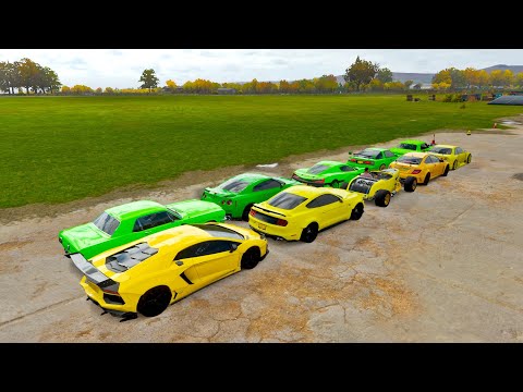 ARREMESSO DA MORTE DE TIMES - AMARELO VS VERDE - FORZA HORIZON 4
