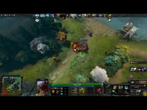 Na`Vi Dendi Pudge vs EG Arteezy Shadow Fiend 2015 Dota 2
