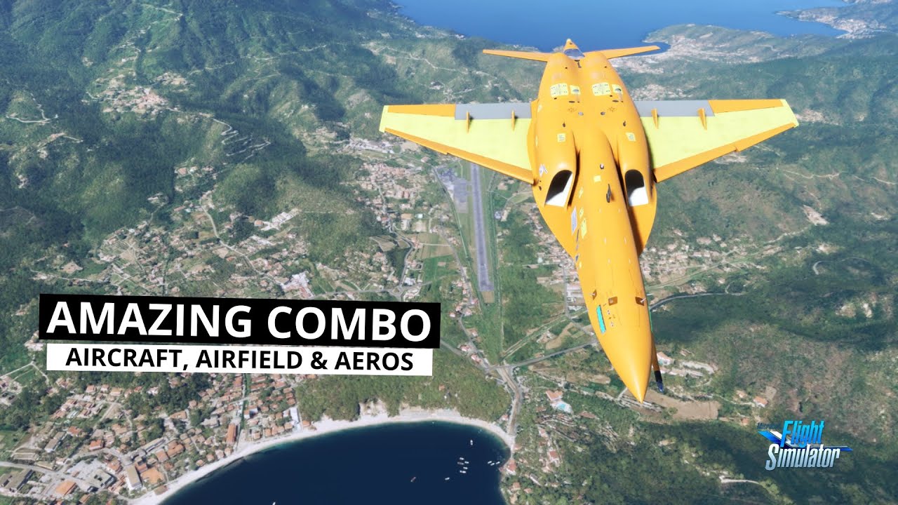 Amazing Combo | M-346 Aerobatics at Marina di Campo (LIRJ) | Indiafoxtecho MSFS