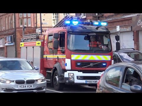 Philips Park Pump Responding - Greater Manchester Fire And Rescue Service
