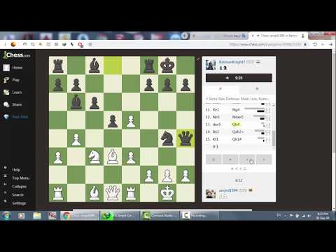 #9 Chess early castling 1