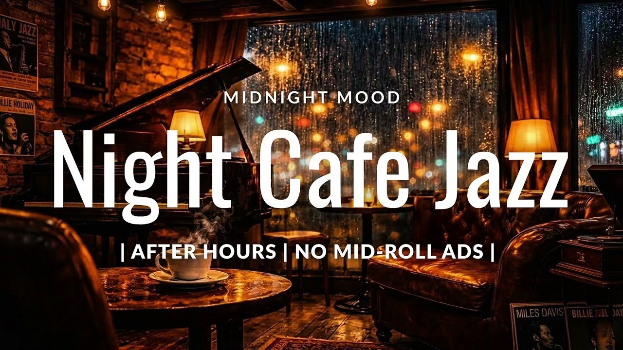 Had a Long Day? 🌙 Relax with Midnight Jazz | Calm Jazz for Sleep | No Mid-Roll Ads