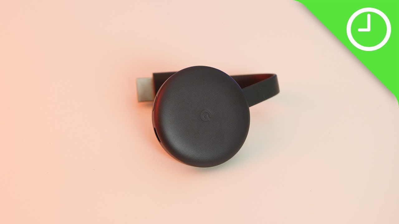 Медиаплеер Google Chromecast 2018 черный