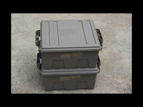 MTM Molded Products Ammo Crates and Case Guard Ammunition Boxes