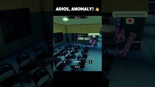 adios anomaly! #shorts