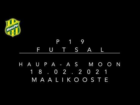 P19 Futsal-Liiga HauPa - AS Moon (4-6) 180221 Maalikooste