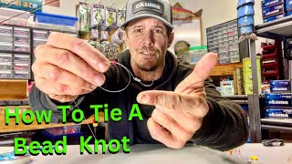 BEST WAY TO PEG SOFT BEADS? | HOW TO Tie A Bead Knot For Steelhead Fishing