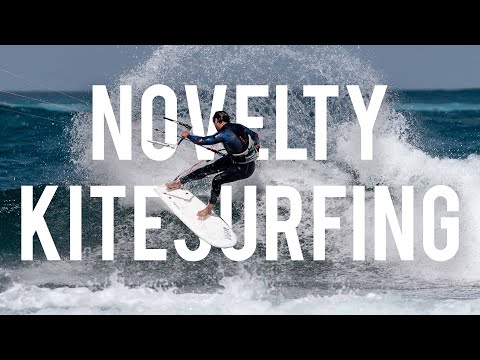 KITE SURFING A FOAMIE!!! Novelty session - Court In The Act #VLOG 150