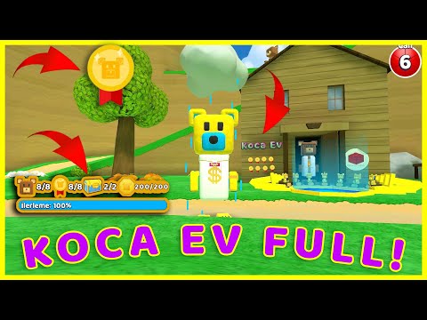 HOW TO PLAY SUPER BEAR ADVENTURE? GOLD BEARS, CHESTS, HIDDEN STICKERS FULL SOLUTION BIG HOUSE