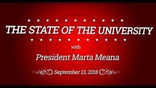 2018 State of the University Address