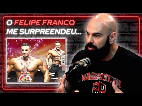 FELIPE FRANCO PODE PEGAR UM TOP 6 NO MR OLYMPIA | CAIKE PRO | Cortes UM Cast