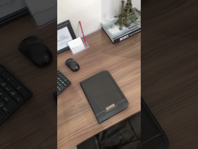 Mesa Escrivaninha Nogal/Preto Y37 - Artany Móveis