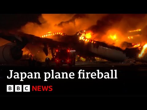 Japan Airlines fireb