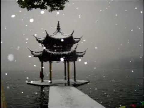 Street Photography in China: Winter at West Lake, Hangzhou 2008