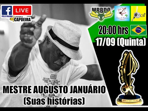 129ª LIVE NA IDENTIDADE DO CAPOEIRA - MESTRE AUGUSTO JANUÁRIO