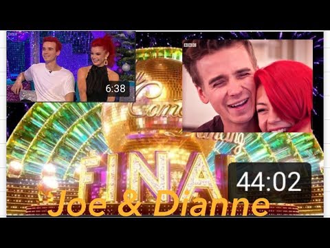 joe sugg and Dianne buswell win strictly come dancing 2018 full video
