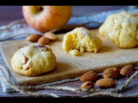 Biscotti Morbidi alle Mele e Mandorle