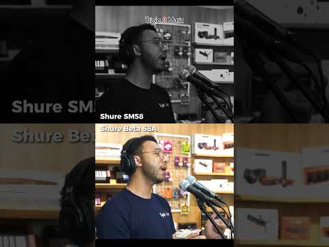 Perbandingan Shure SM58 vs Shure BETA 58 Original Ala triple3music