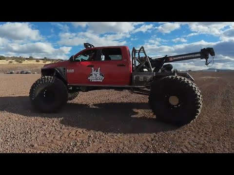 Wrecker Rick & #Hellboy #driving in the flesh #folks #offroad #wrecker #towtruck