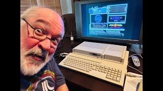 My FIRST Atari Midi Maze - TT030 Falcon MegaST MegaSTe - 4 Ataris All Connected - My SOLO Experience