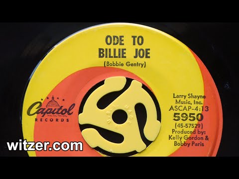 ODE TO BILLIE JOE - BOBBIE GENTRY (1967) on Capitol 45 RPM (Mississippi Delta)