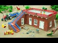 Dyi Mini Tractor House Making With Bricks Science Project ‪ Rc Tractor