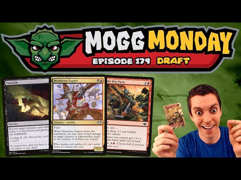 👺 Mogg Monday: Episode 179 - ⚫🔴 - Forcing Gobbos In MH1 Draft!