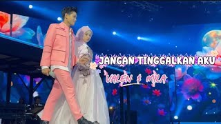 Download lagu DUET MILEN || VALEN DA7 FT MILA DA7 / JANGAN TINGGALKAN AKU // MEGA KONSER COUPLE GOALS mp3