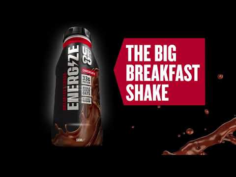 UP&GO ENERGIZE: The new BIG protein breakfast shake