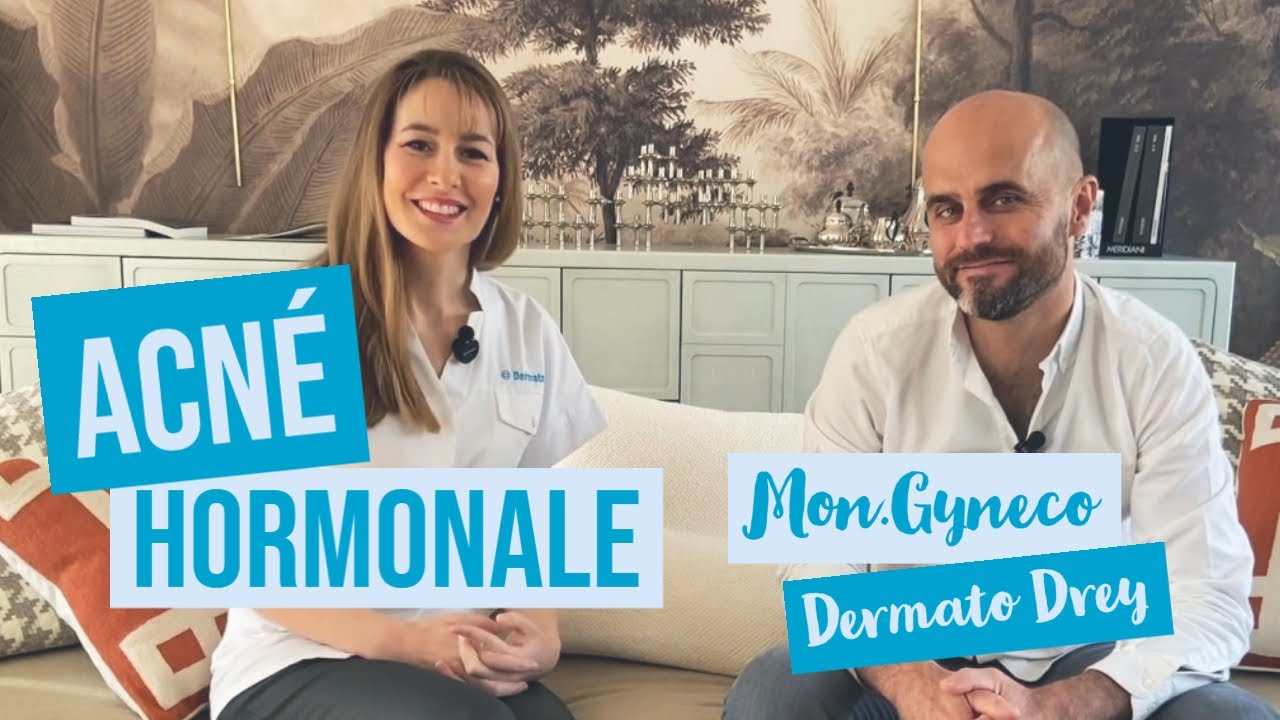 Acné hormonale ? @DermatoDrey  et @mongyneco vous expliquent tout !
