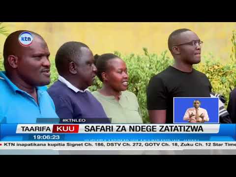 Safari za ndege zavurugika JKIA kufuatia mgomo wa KAWU