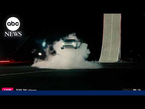 Elon Musk unveils Tesla's new Roadster, and it can fly
