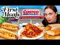 Angela Giarratana Eats Costco Pizza For The First Time